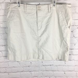 Eddie Bauer tan khaki miniskirt new with tags size 18